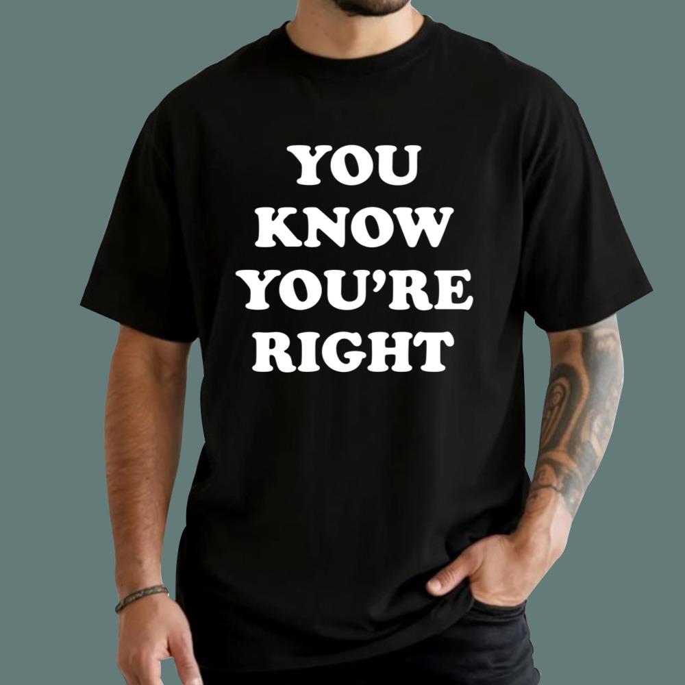 Darius Garland You Know You're Right T-Shirt - TeeDragons