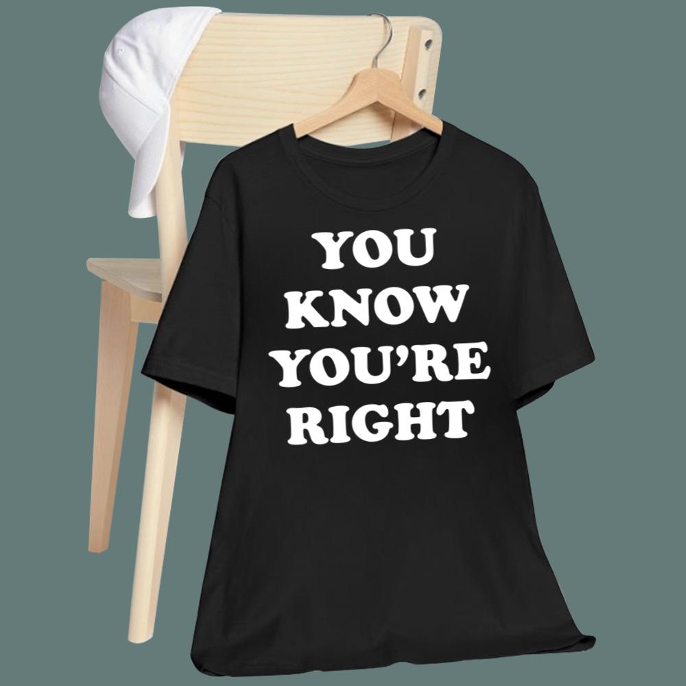 Darius Garland You Know You're Right T-Shirt - TeeDragons