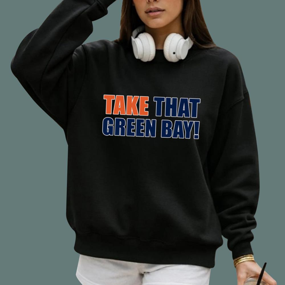 David Kaplan Take That Green Bay Hoodie
