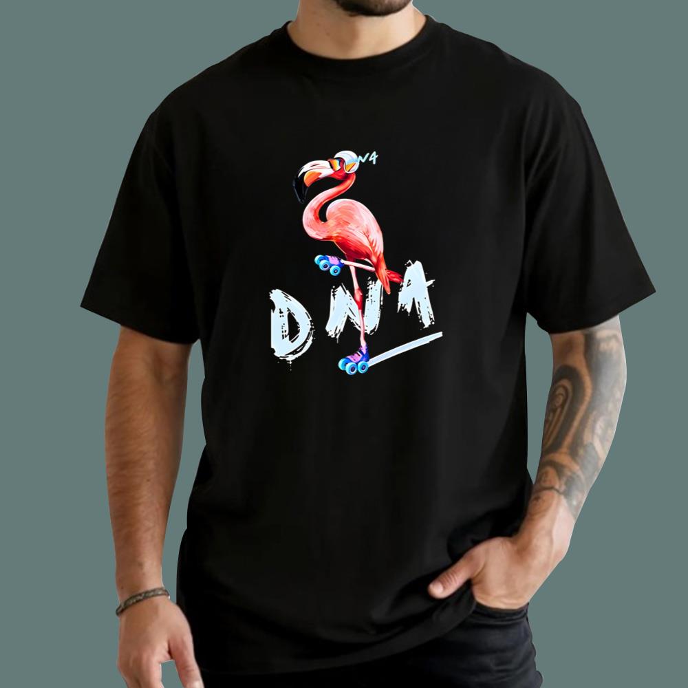 David Pastrnak Flamingo DNA T-Shirt