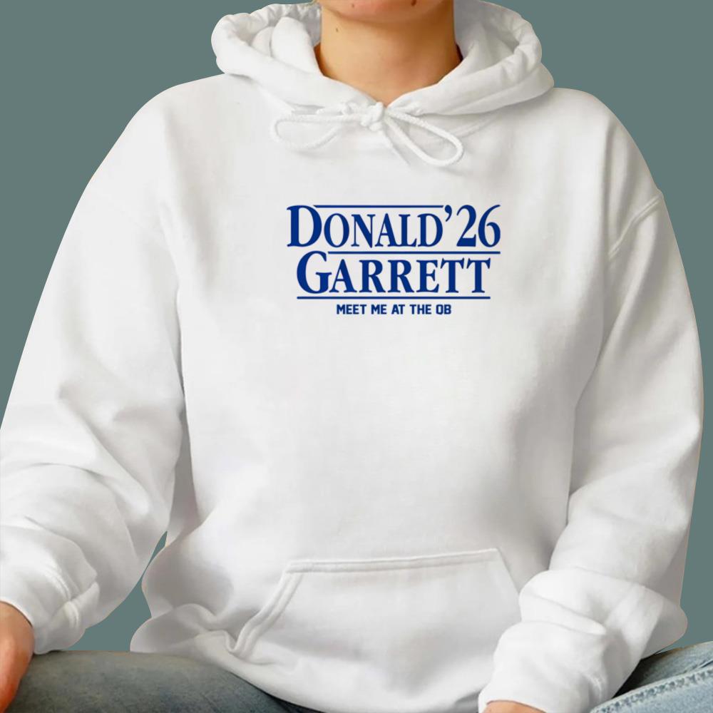 Donald Garrett 2026 Meet Me At The QB T-Shirt