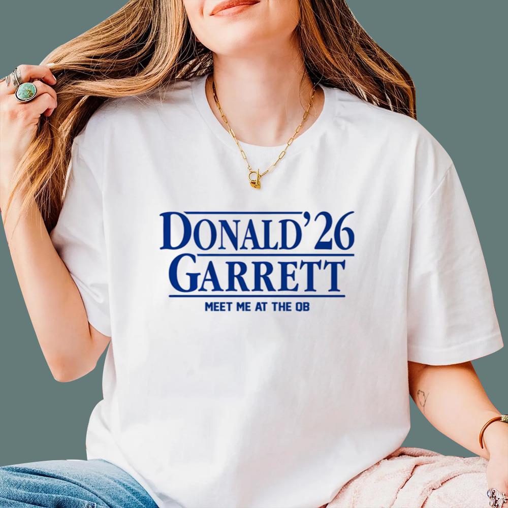 Donald Garrett 2026 Meet Me At The QB T-Shirt