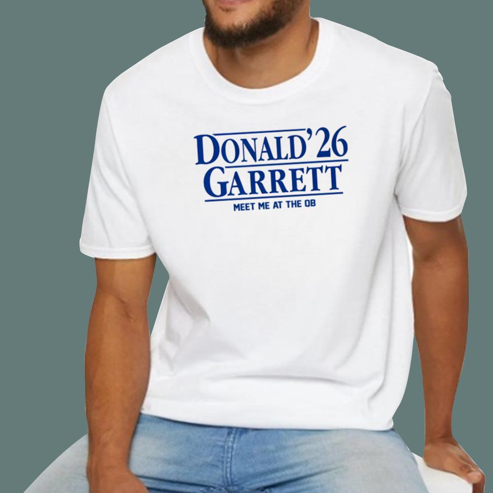 Donald Garrett 2026 Meet Me At The QB T-Shirt