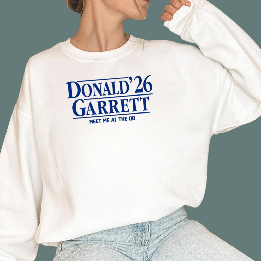 Donald Garrett 2026 Meet Me At The QB T-Shirt