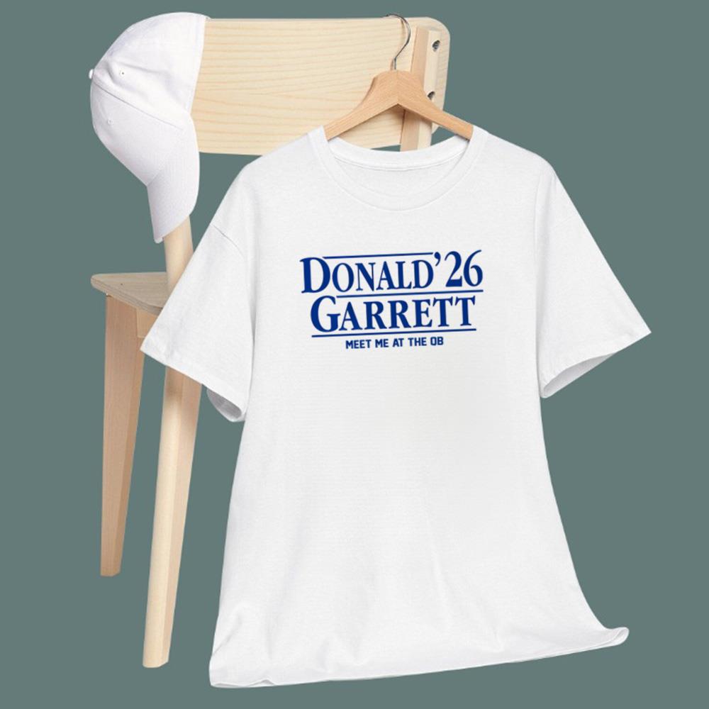 Donald Garrett 2026 Meet Me At The QB T-Shirt