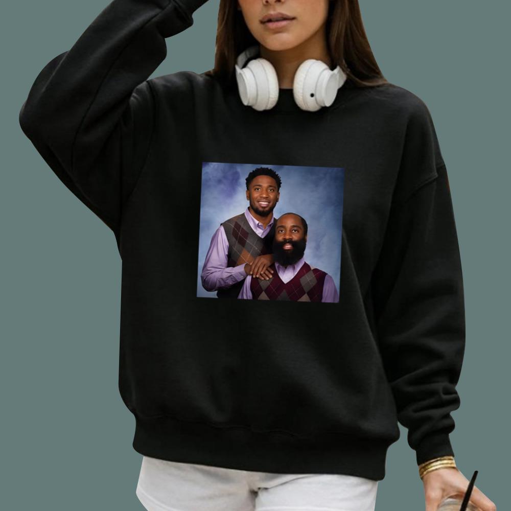 Donovan Mitchell James Harden Step Brothers T-Shirt