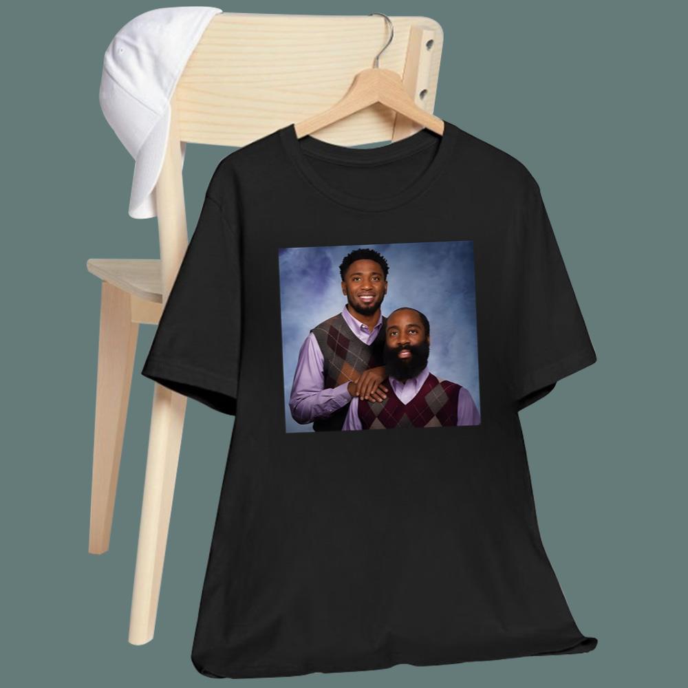 Donovan Mitchell James Harden Step Brothers T-Shirt