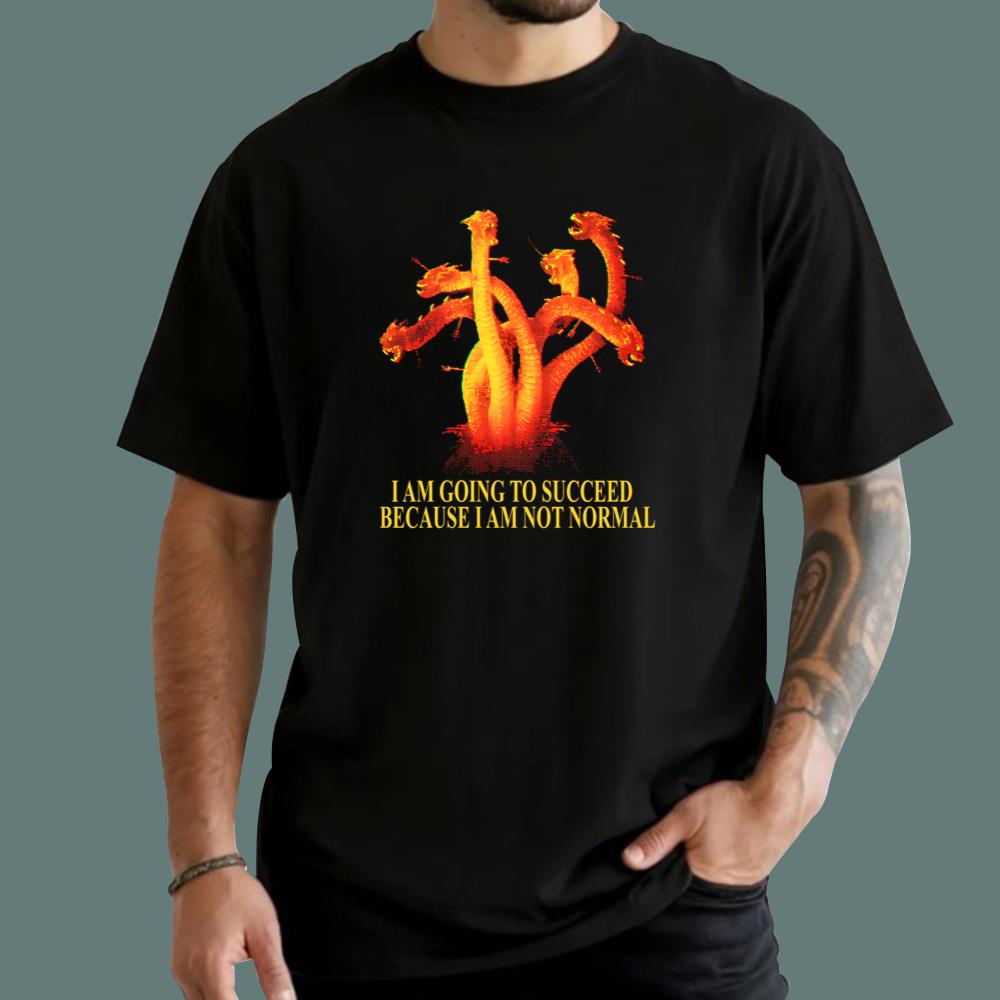 Dragons I Am Going To Succeed Because I Am Not Normal T-Shirt