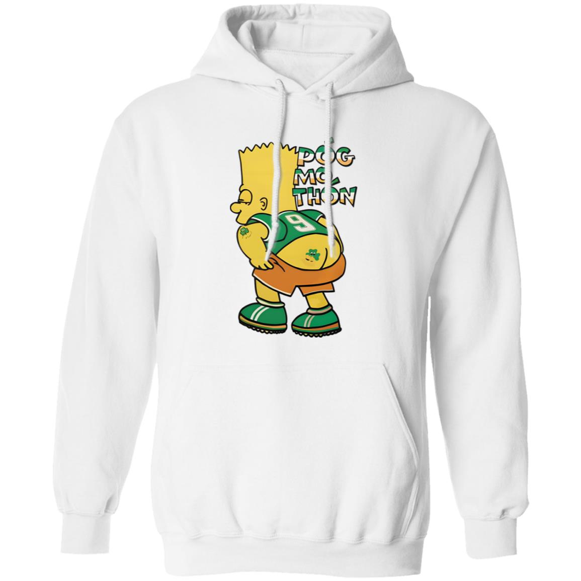 Bart Simpson Pog Mo Thon Shirt