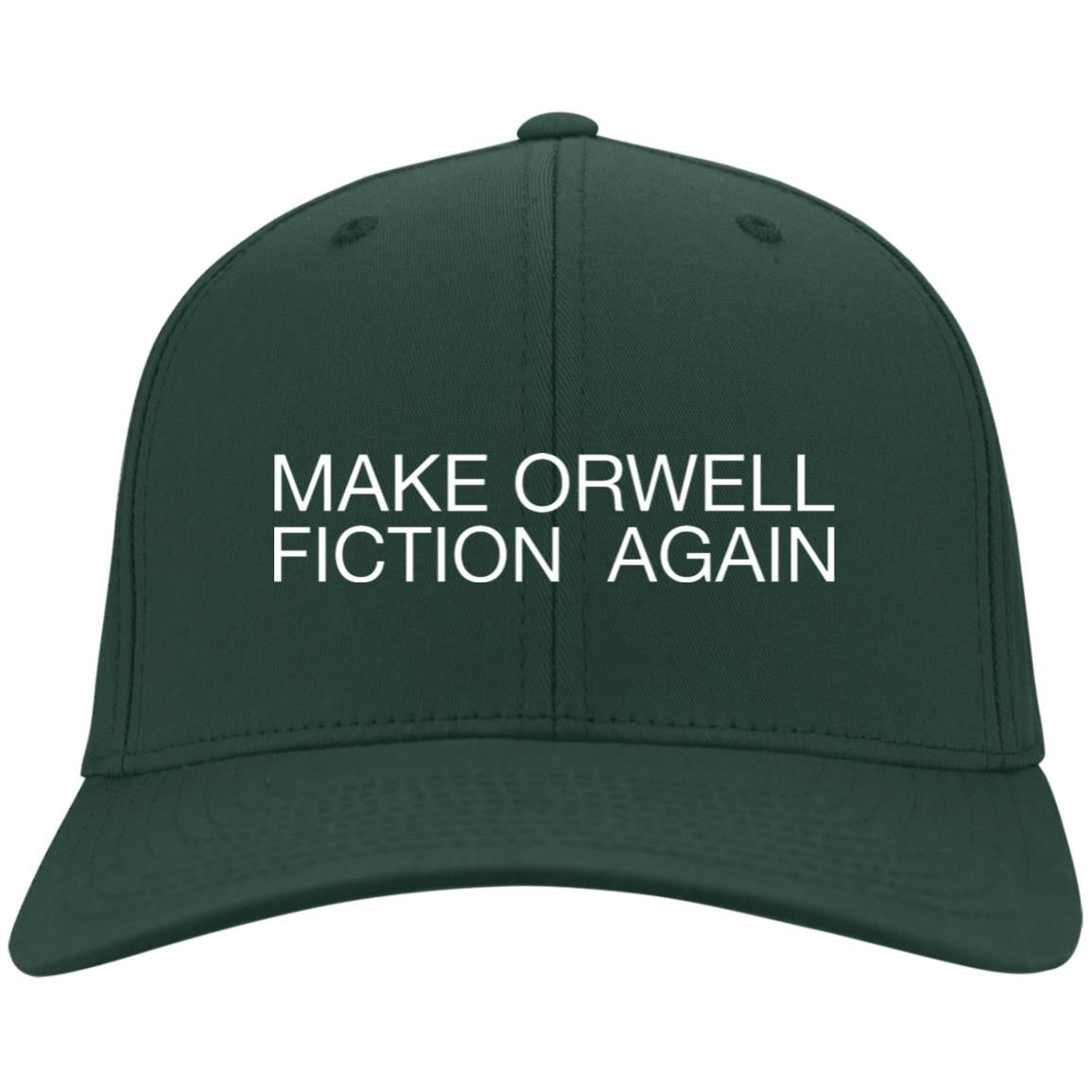 Make Orwell Fiction Again Hat Embroidered Cap
