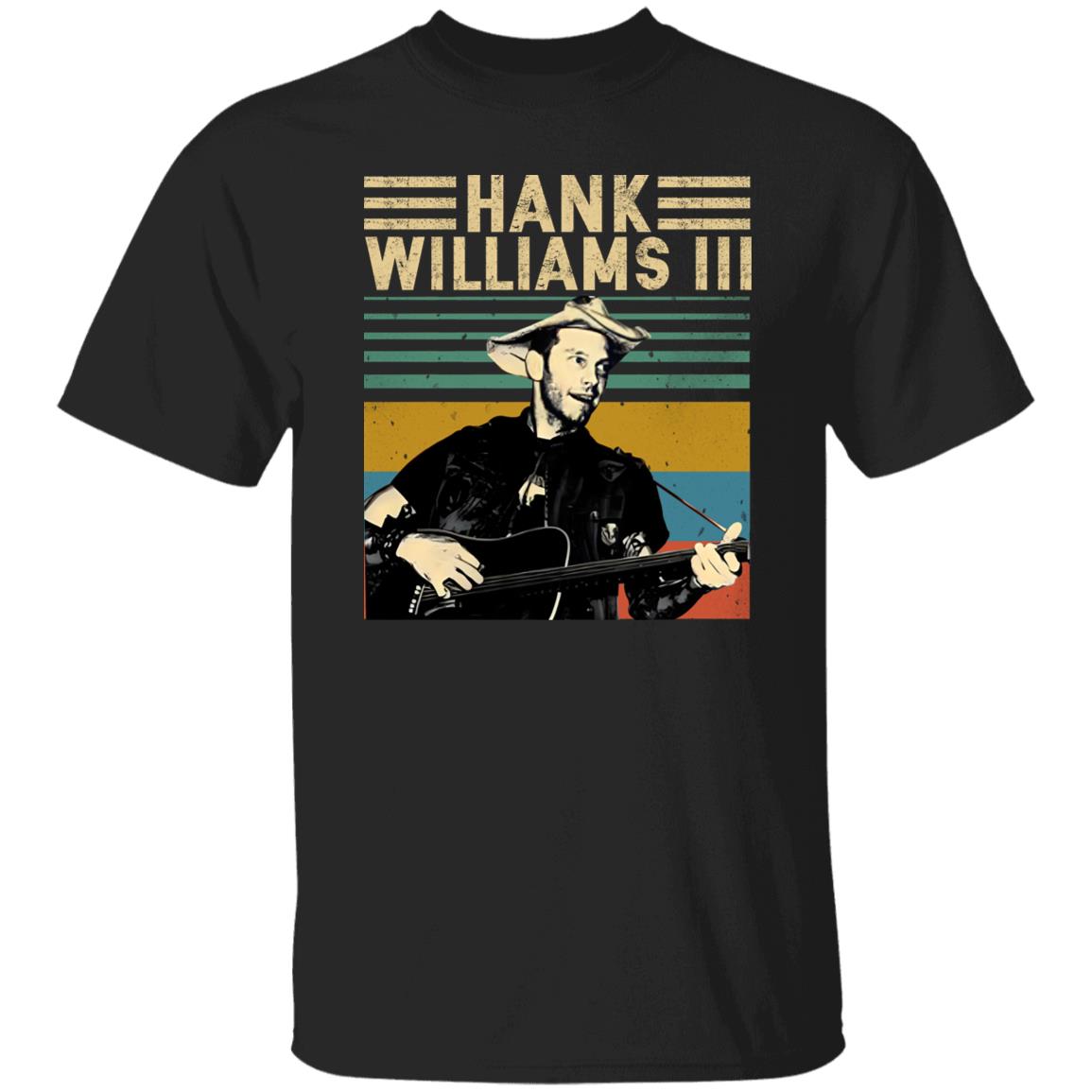 Hank Williams III American Musician Retro Vintage Shirt - TeeDragons