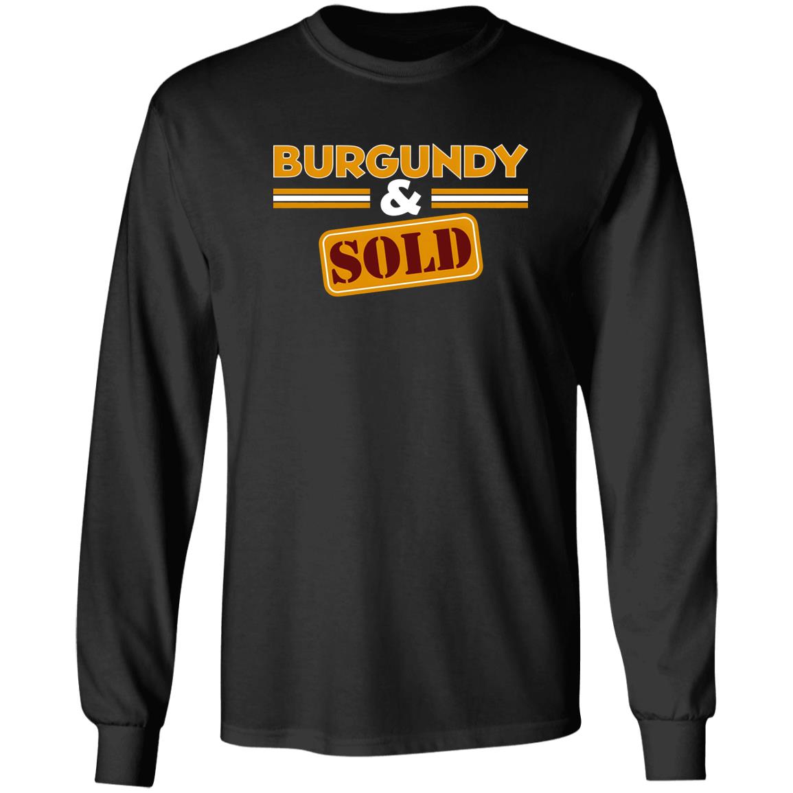 Burgundy And Sold Shirt