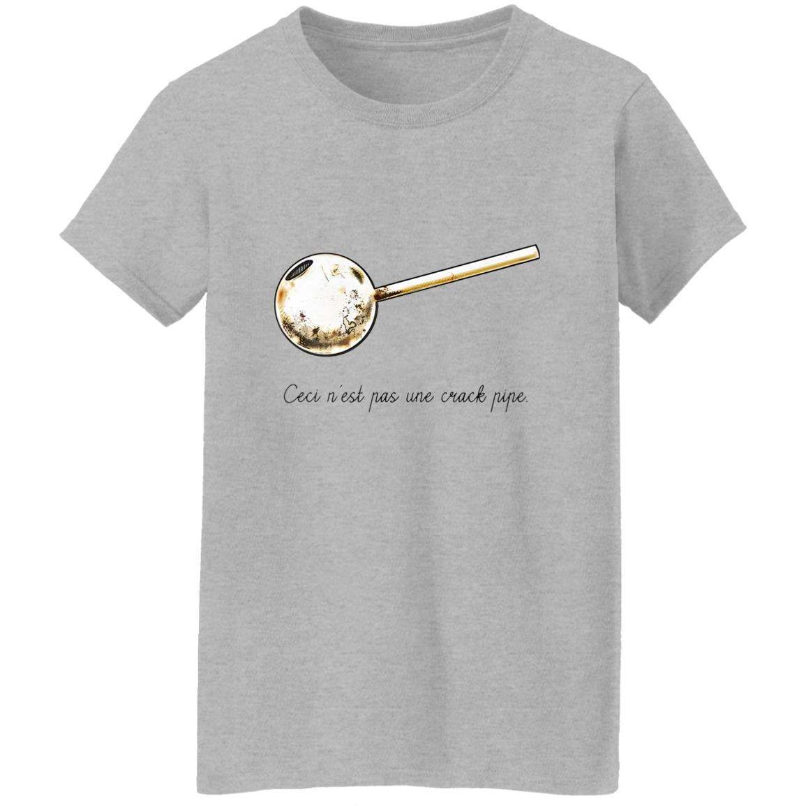 Ceci N'est Pas Une Crack Pipe Shirt
