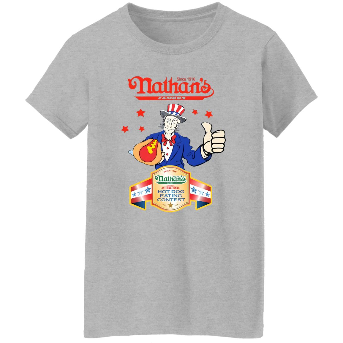 Nathan’s Hot Dog Joey Chestnut Shirt