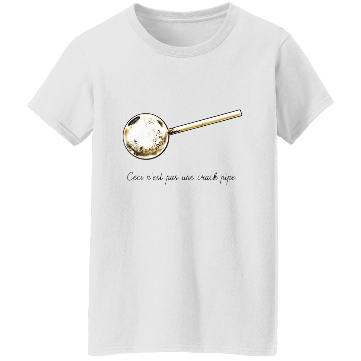 Ceci N'est Pas Une Crack Pipe Shirt