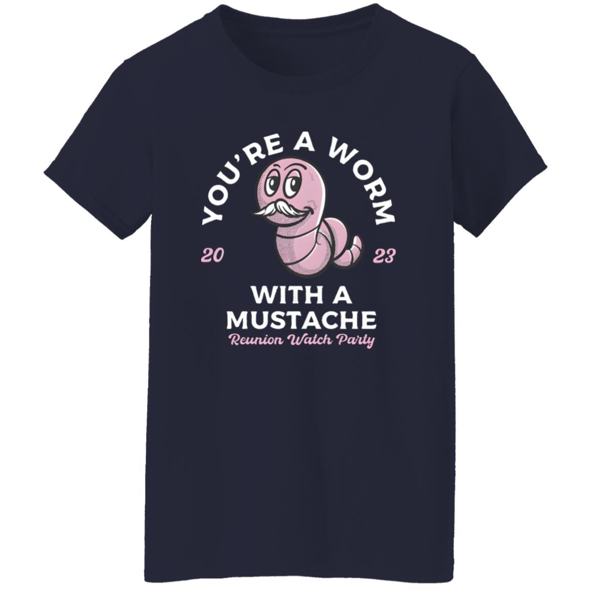 Worm With A Mustache Shirt
