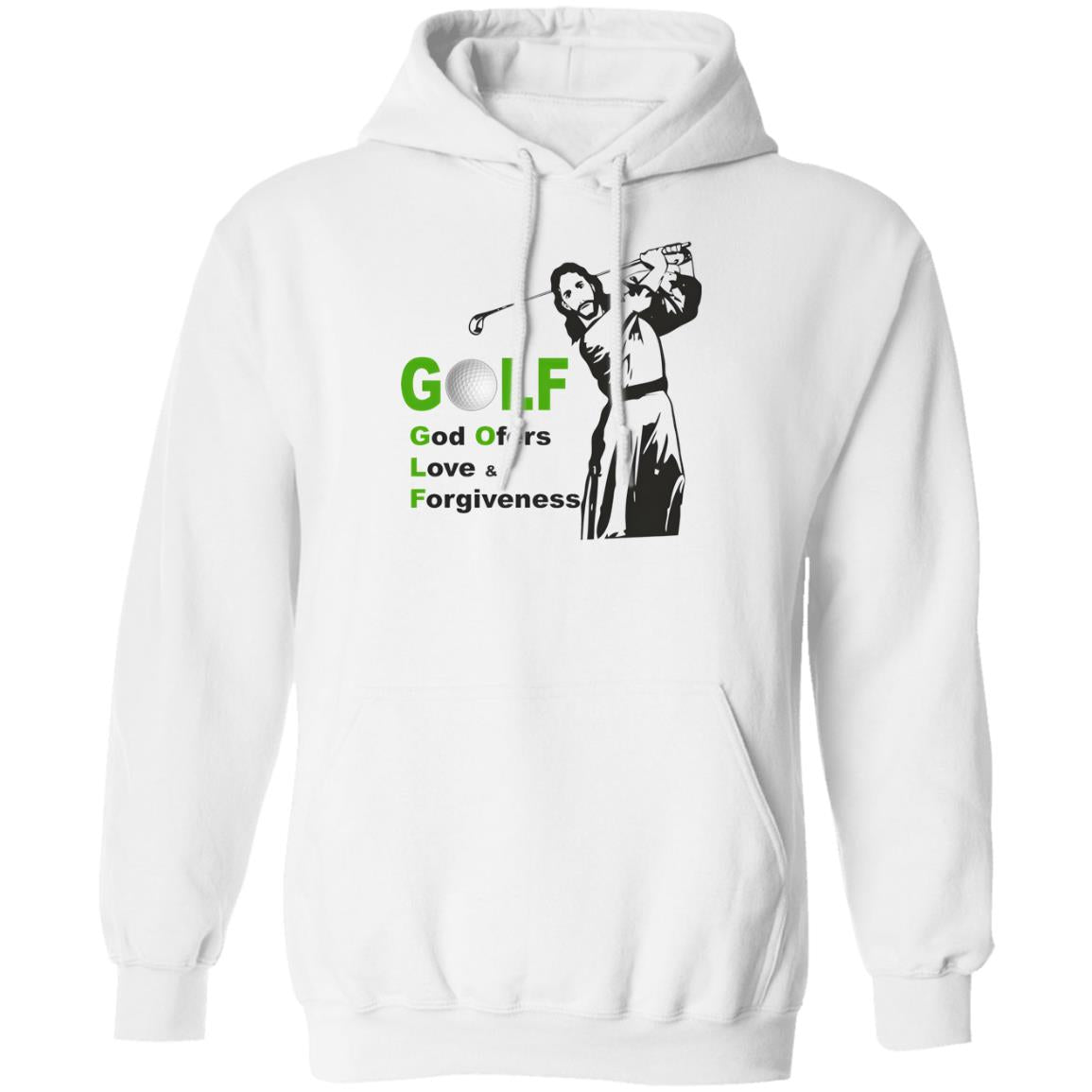 Jesus Golf God Offer Love And Forgiveness Shirt