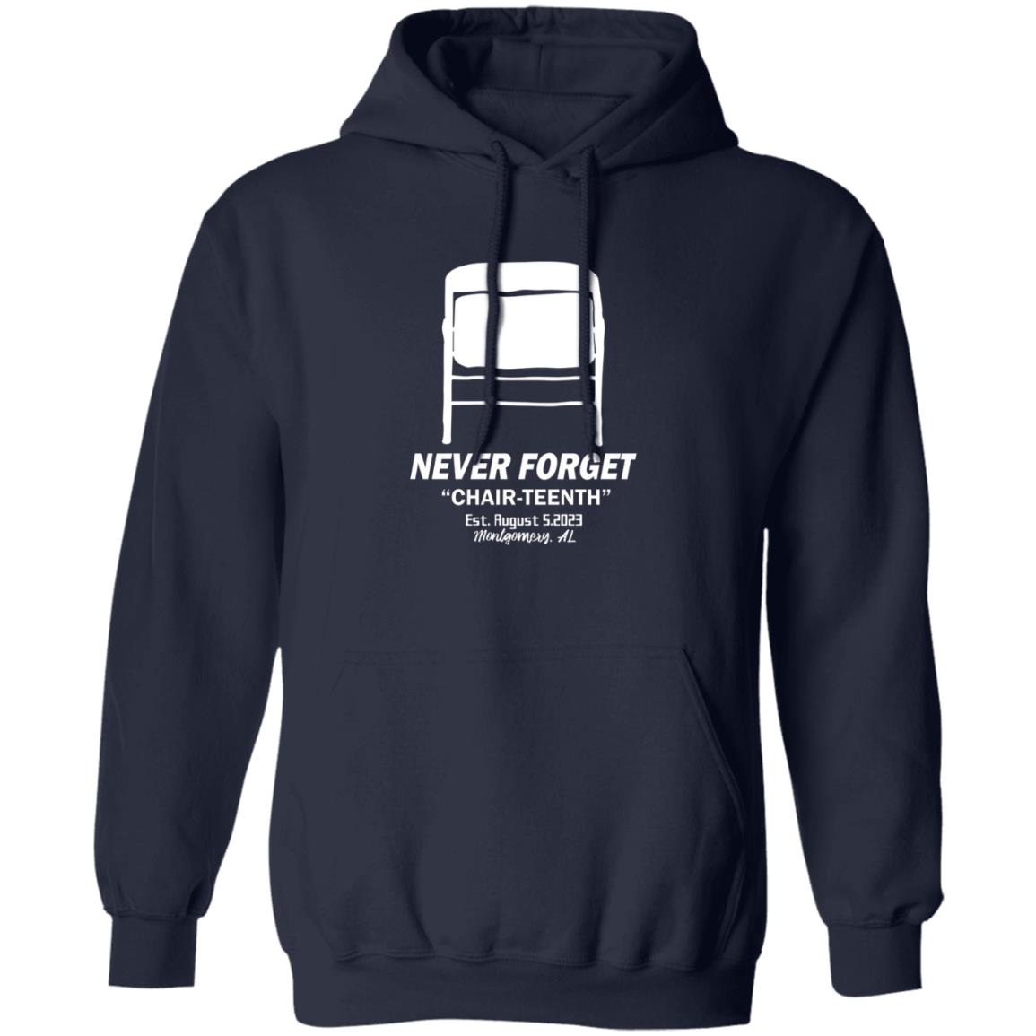 Folding Chair Never Forget Chair Teenth Montgomery AL Shirt