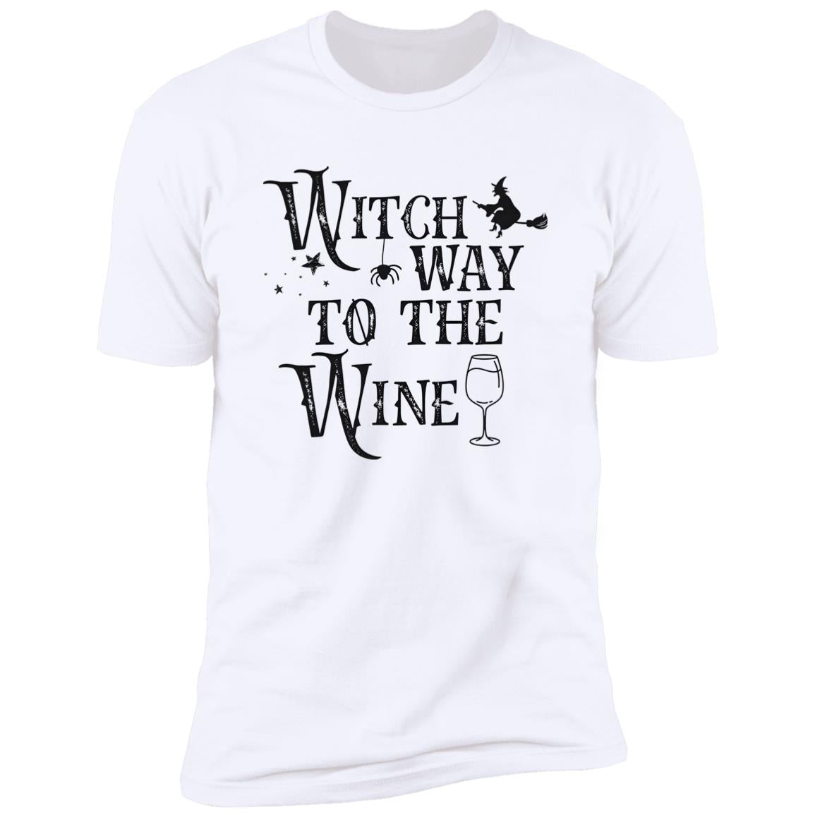 Witch Way To The Wine Shirt - TeeDragons