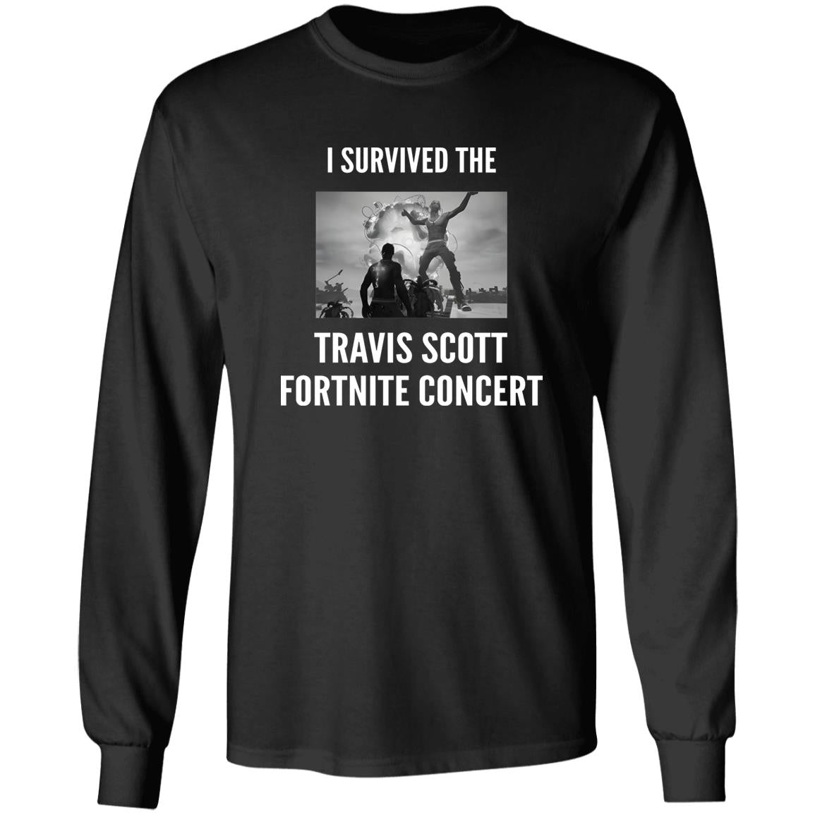 I Survived The Travis Scott Fornite Concert Shirt