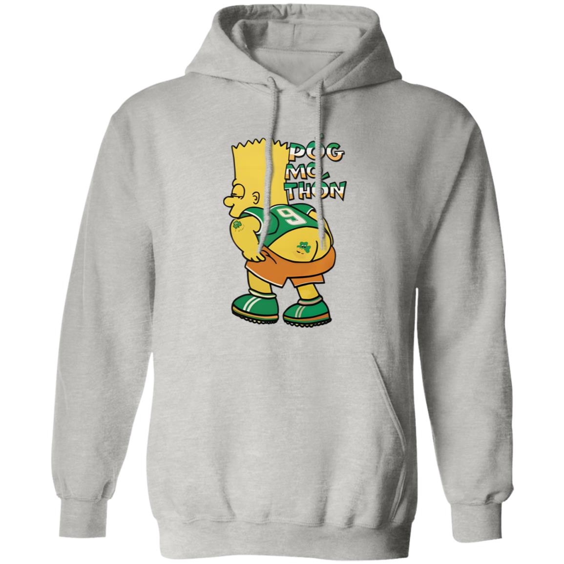 Bart Simpson Pog Mo Thon Shirt