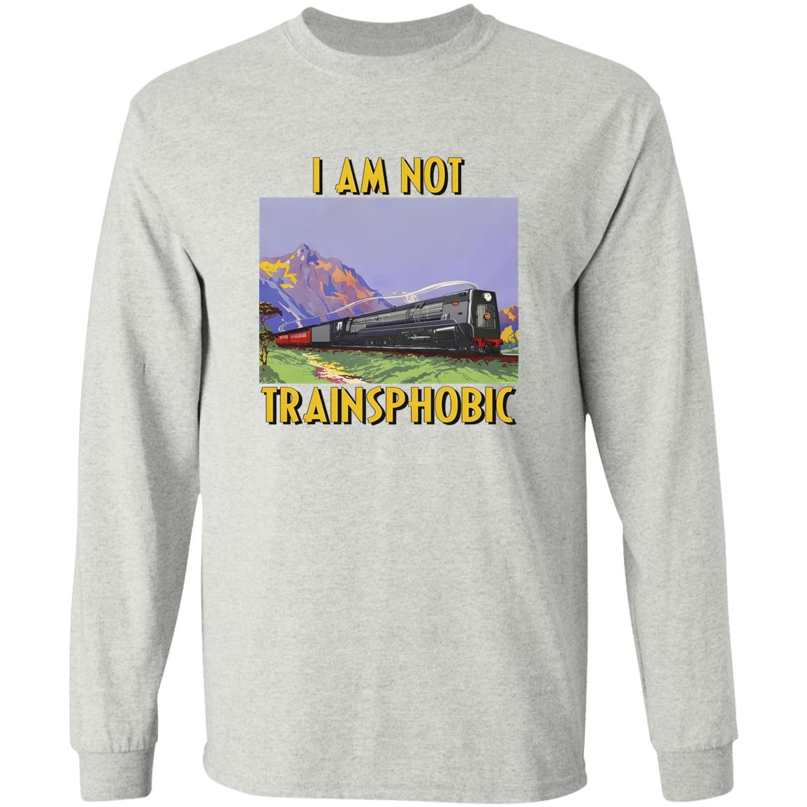 I Am Not Trainsphobic Shirt