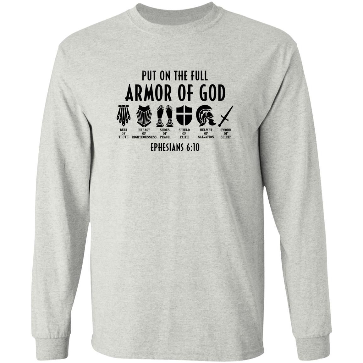 Put On the Full Armor of God Cross Ephesians 6:10 Shirt