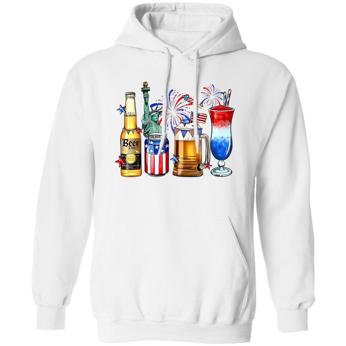 Happy 4th Of July Wine Glasses Shirt