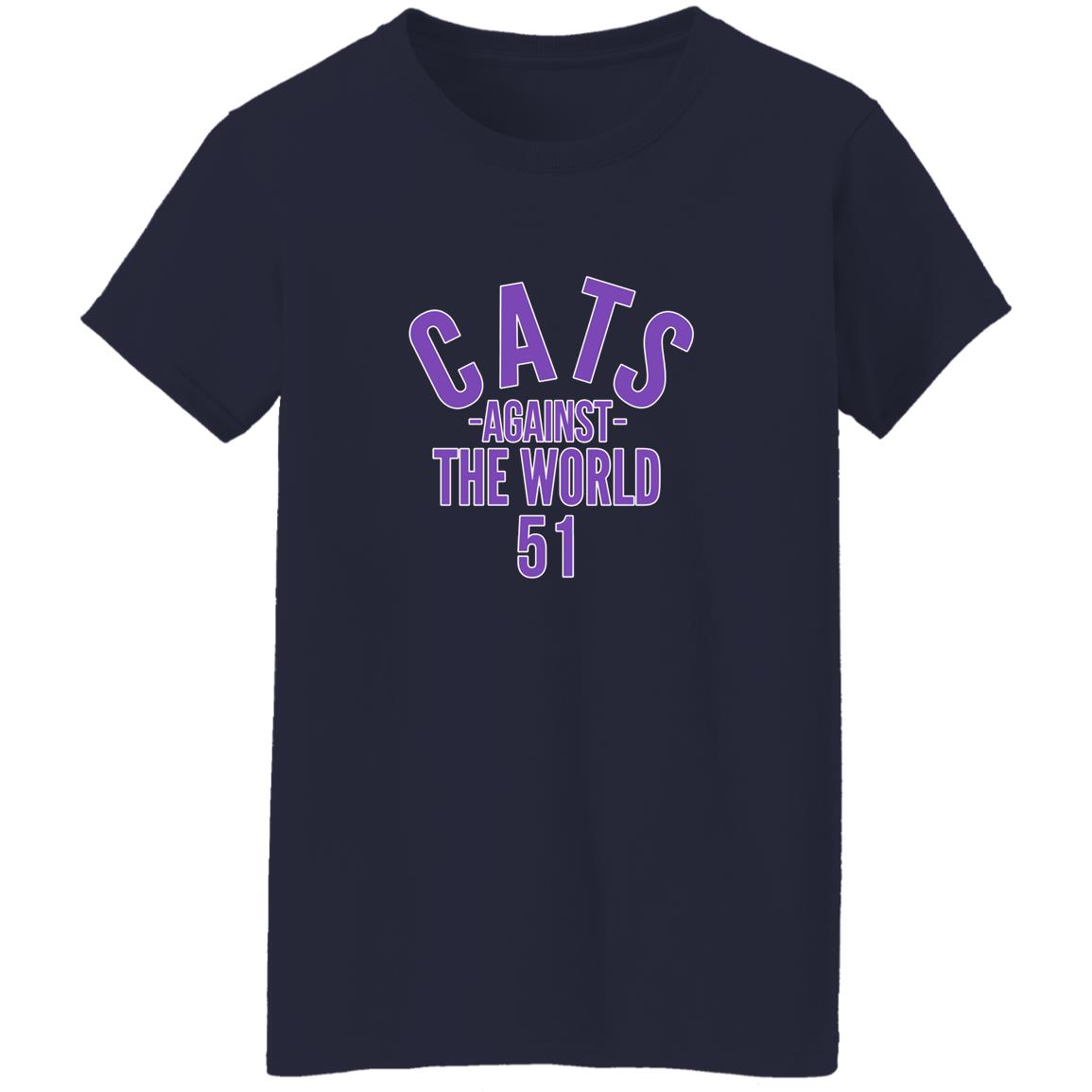 Cats Against The World 51 Shirt