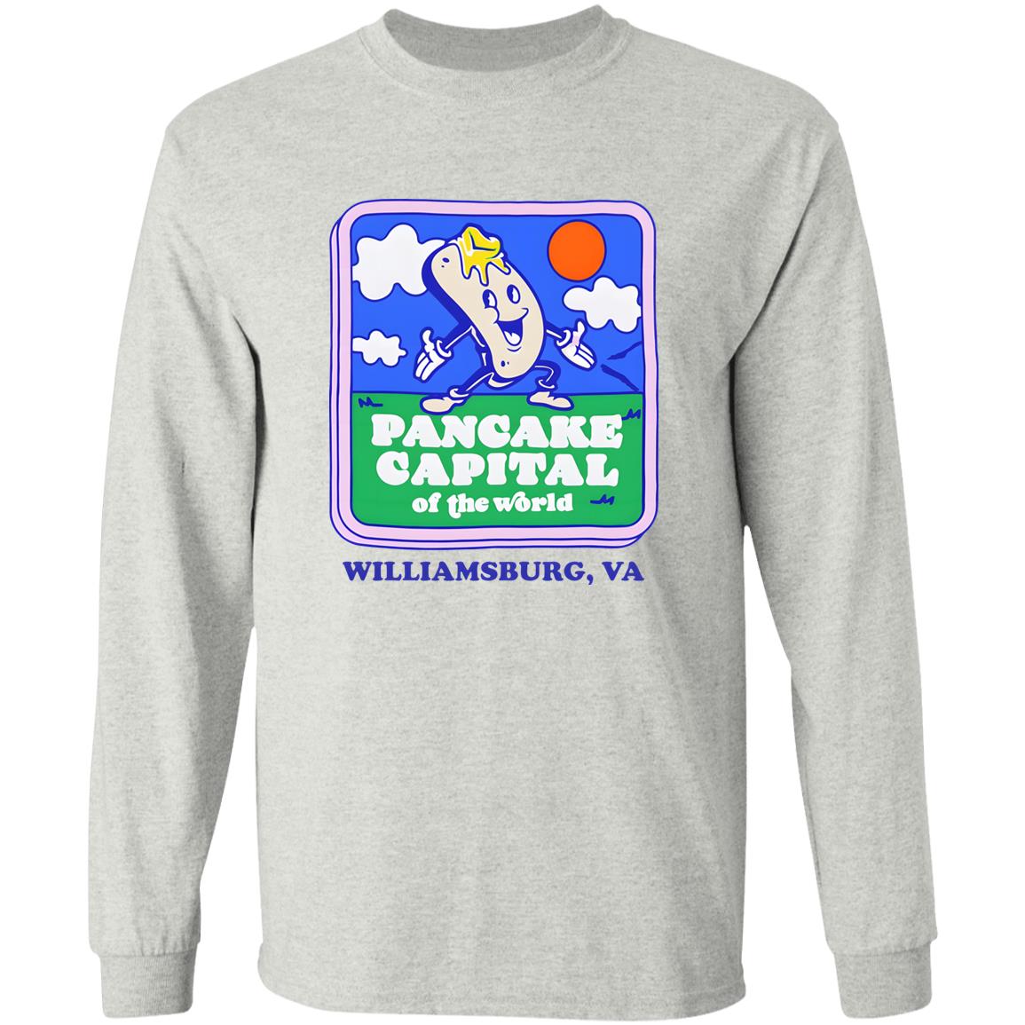 Pancake Capital Of The World Williamsburg Va Shirt