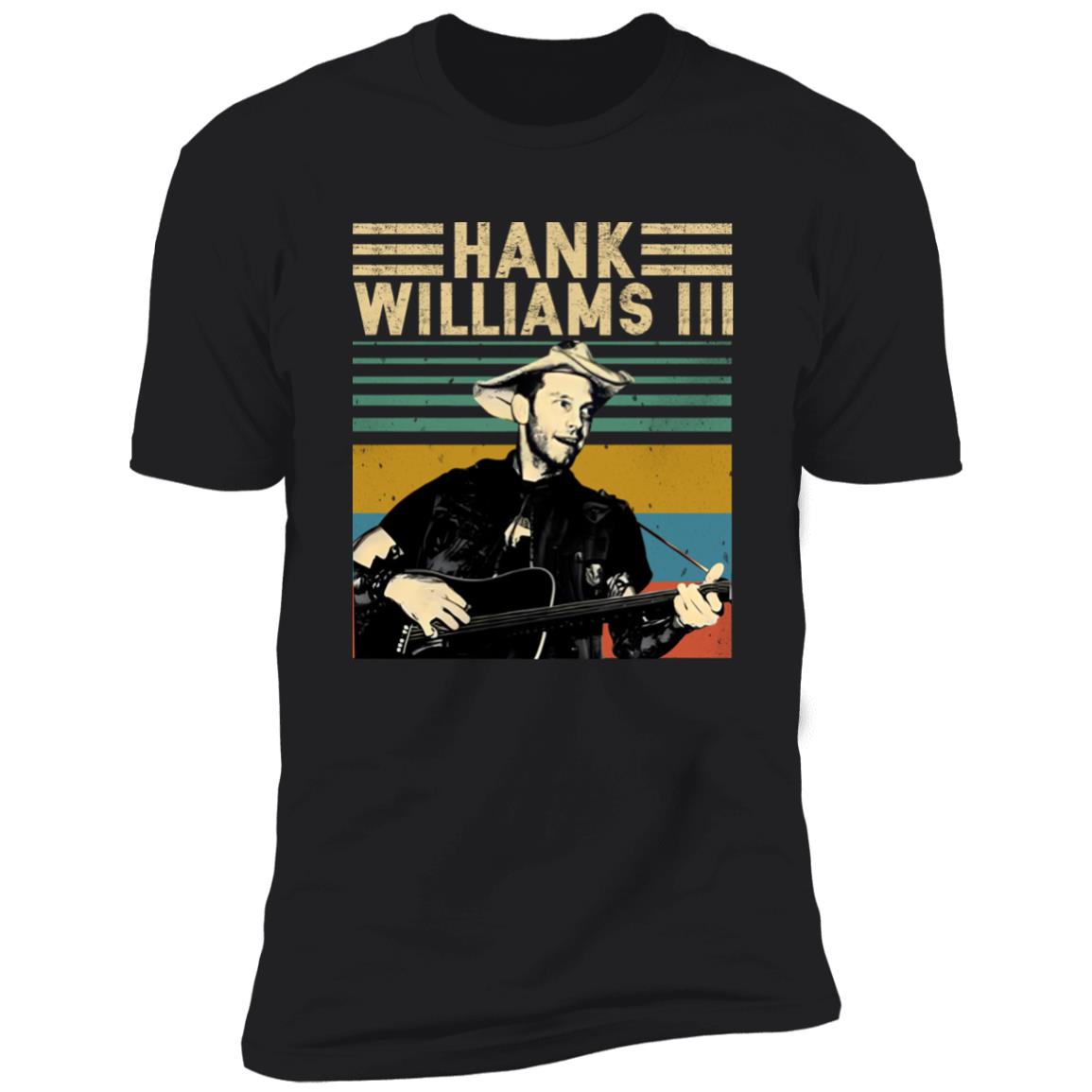 Hank Williams III American Musician Retro Vintage Shirt - TeeDragons