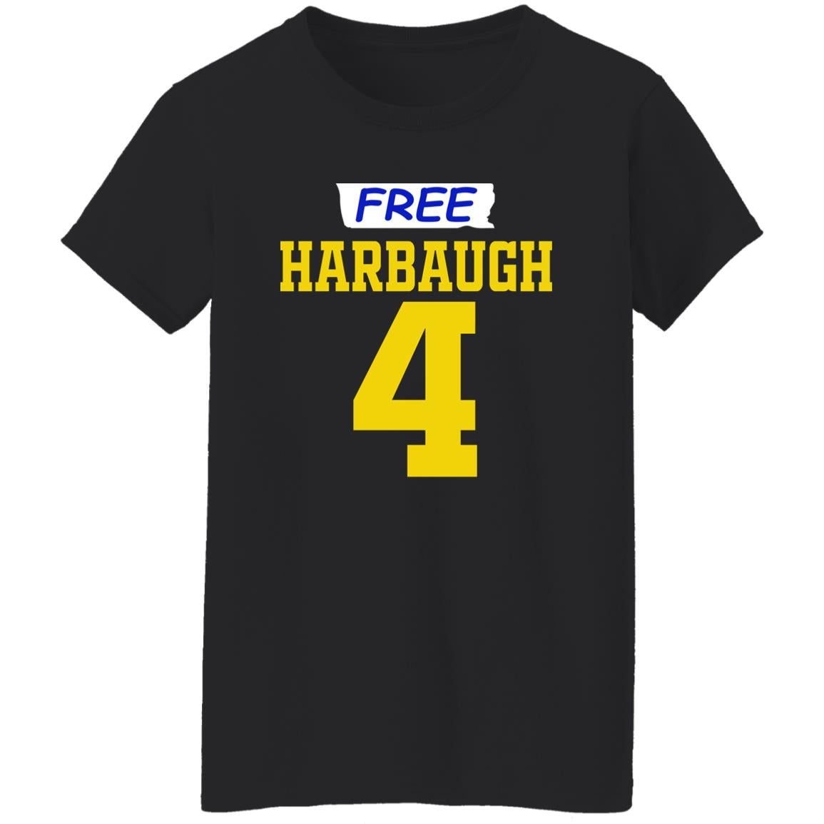 J.J. McCarthy Free Harbaugh 4 Shirt