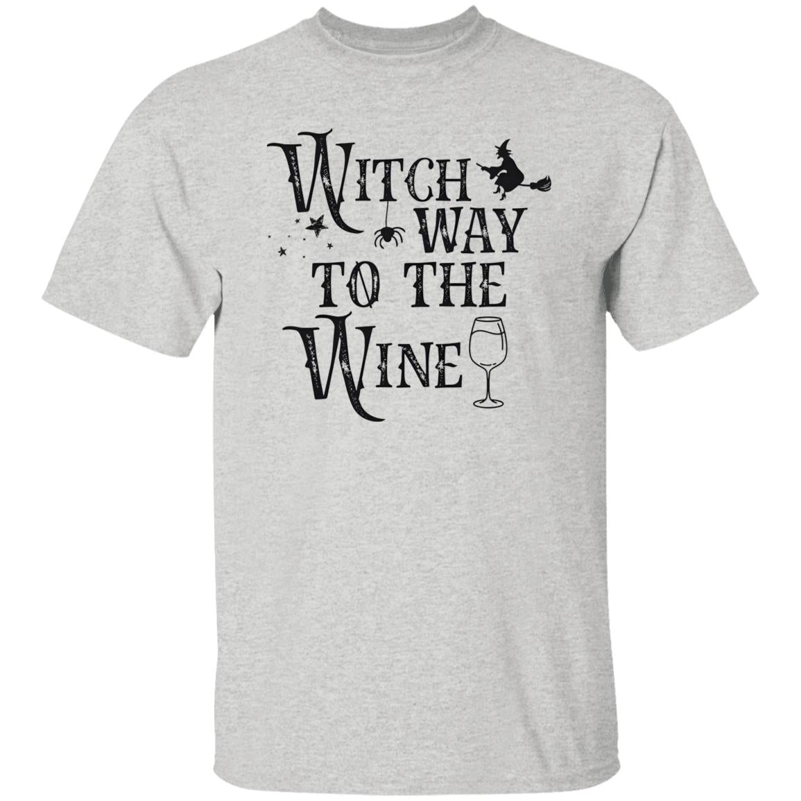 Witch Way To The Wine Shirt - TeeDragons