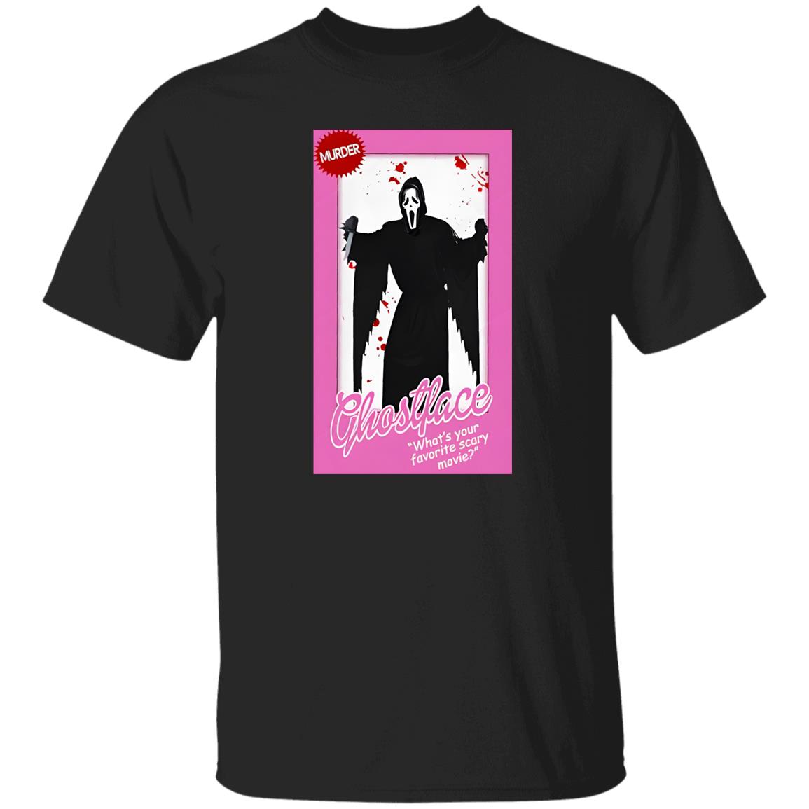 Barbie Ghostface What’s Your Favorite Scary Movie Shirt