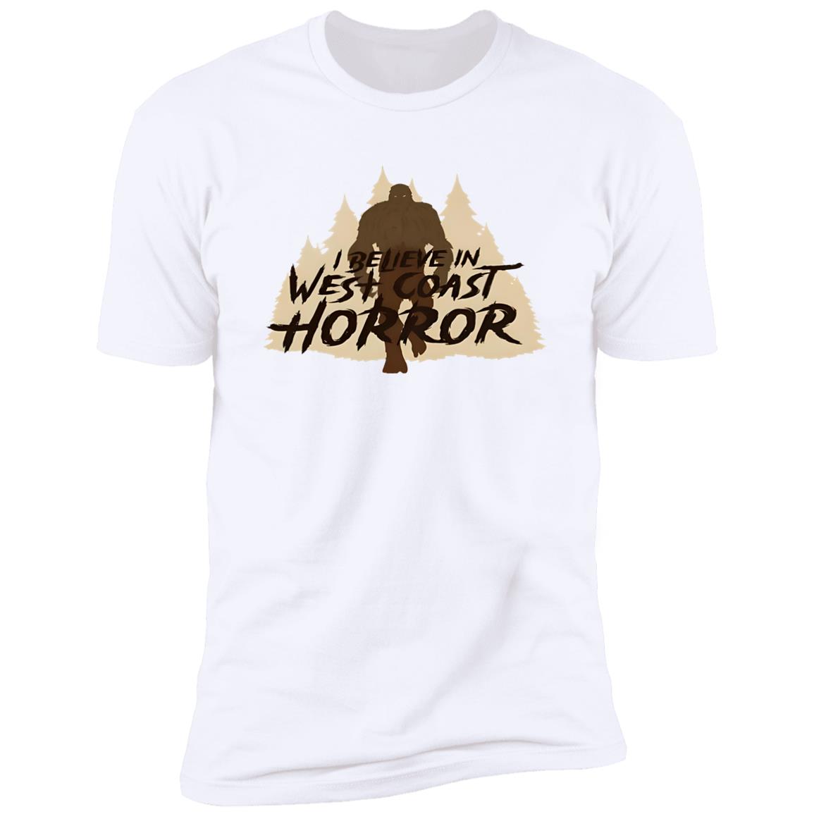 Bigfoot I Believe In West Coast Horror Shirt - TeeDragons
