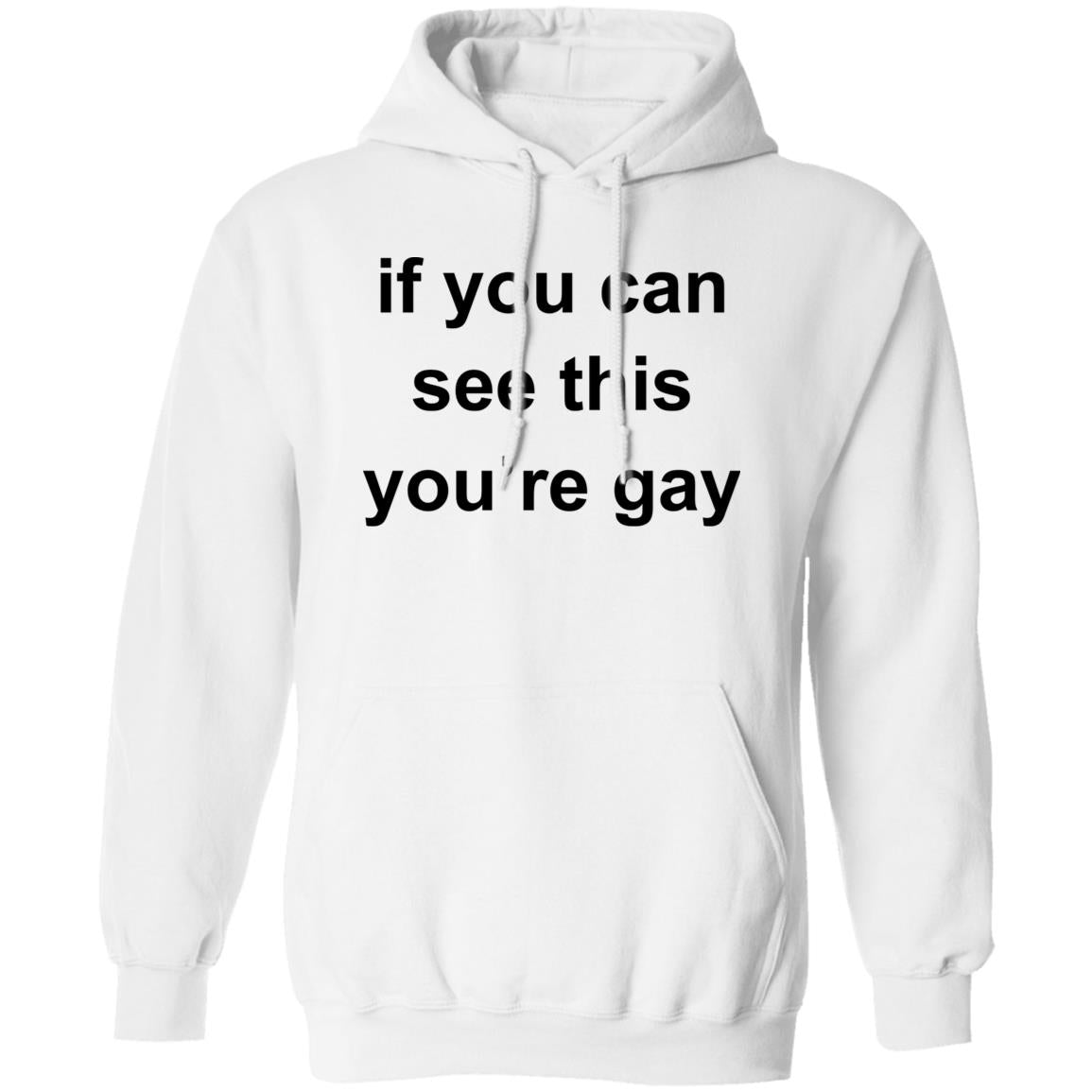 If You Can See This You’re Gay Shirt