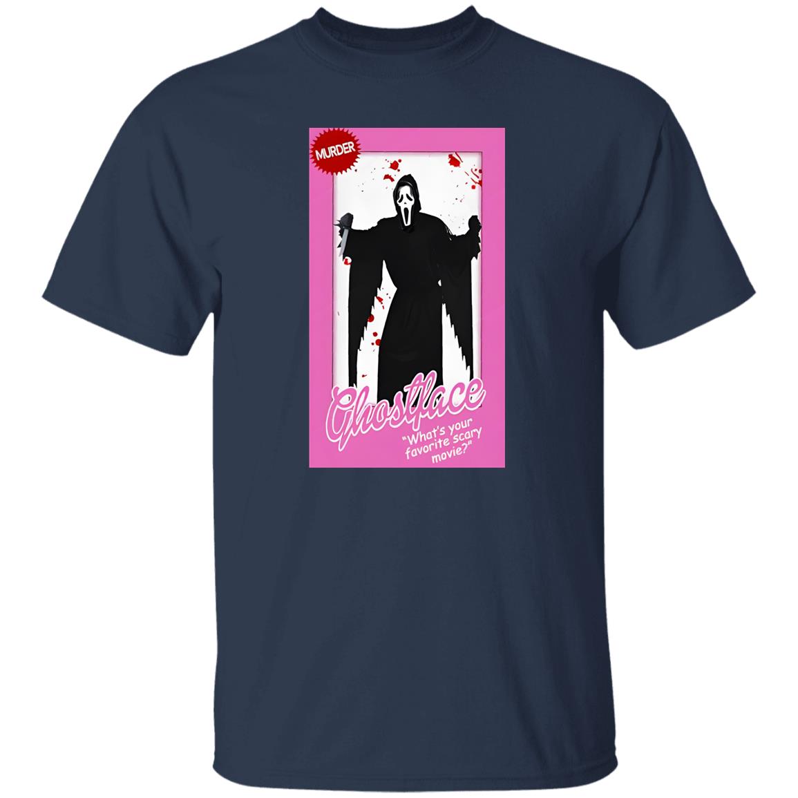 Barbie Ghostface What’s Your Favorite Scary Movie Shirt