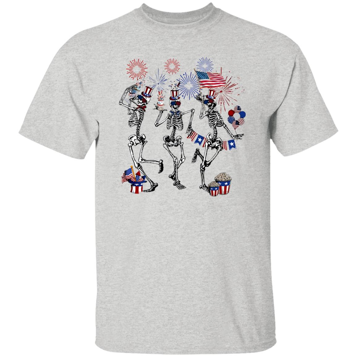 4th of July Dancing Skeleton Shirt