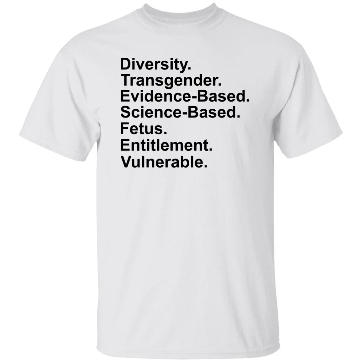 Diversity Transgender Evidence-Based Science-Based Shirt