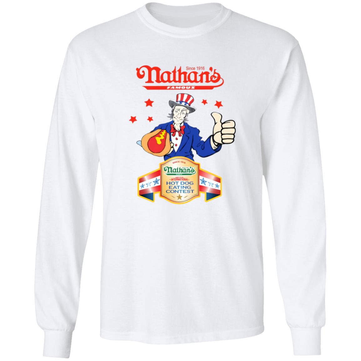 Nathan’s Hot Dog Joey Chestnut Shirt