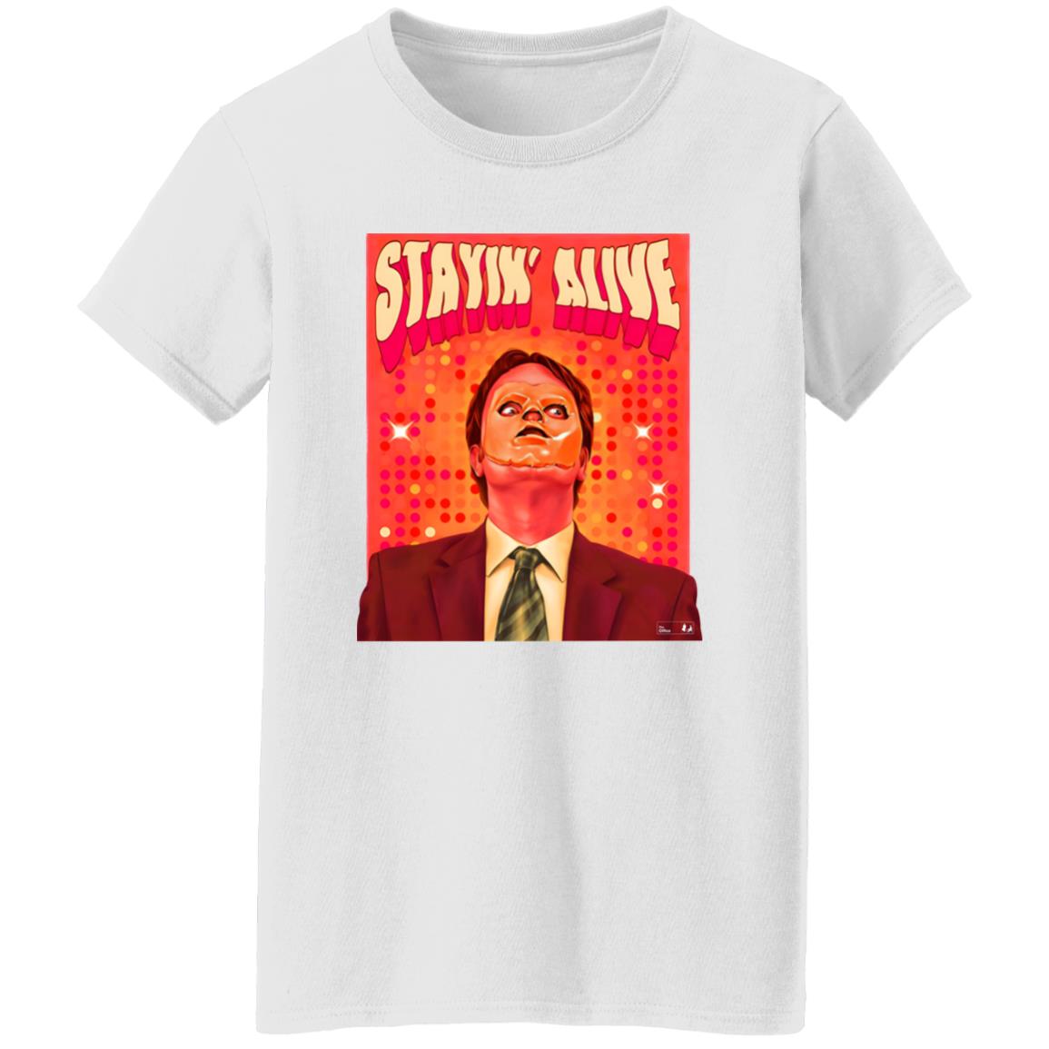 Dwight Schrute CPR Stayin Alive Shirt