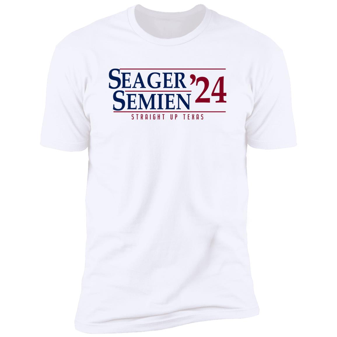 Seager Semien 24 Straight Up Texas Shirt