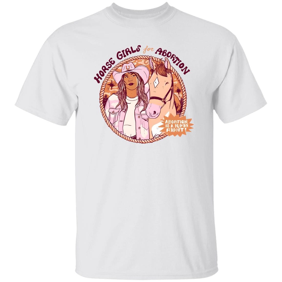 Horse Girls For Abortion Abortion Is A Human Right Shirt