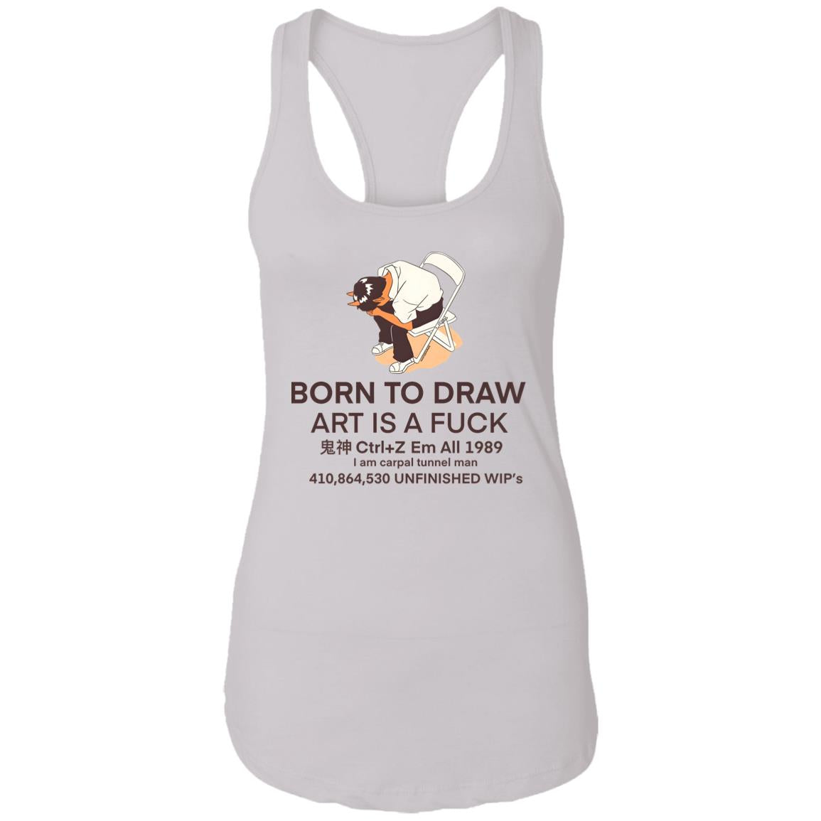Born To Draw Art Is A Fuck Shirt