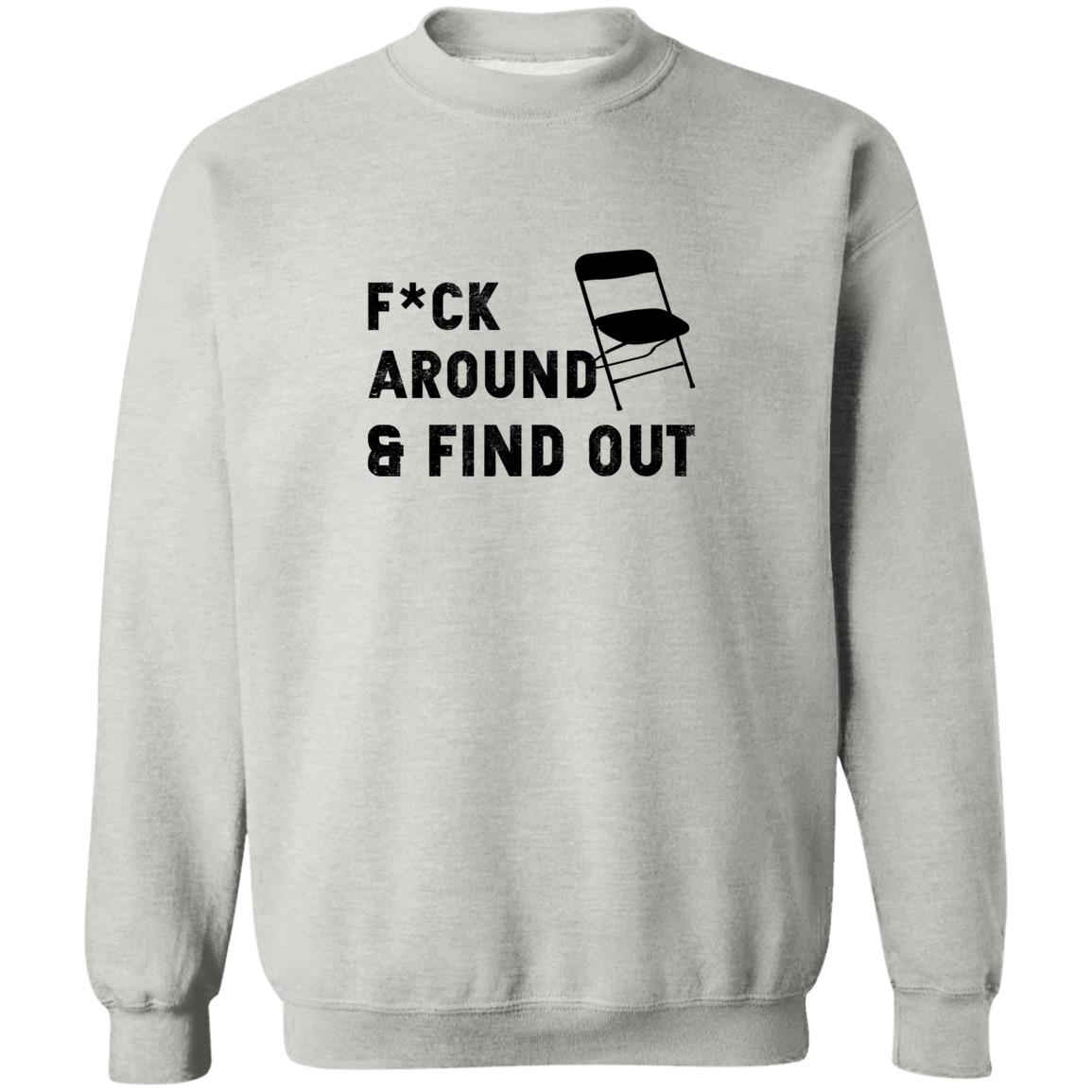 Folding Chair Fuck Around And Find Out Shirt