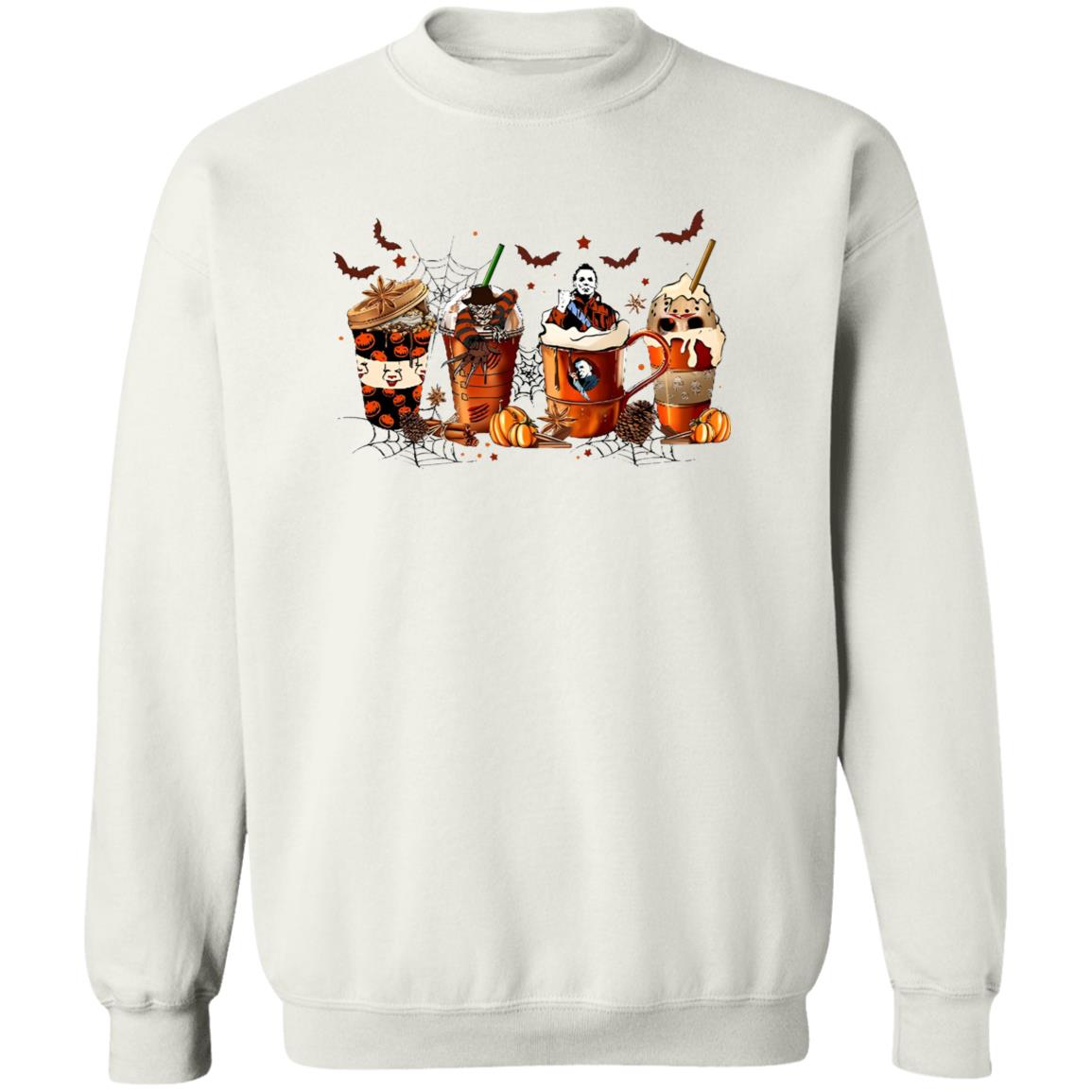 Horror Halloween Coffee Cups Shirt