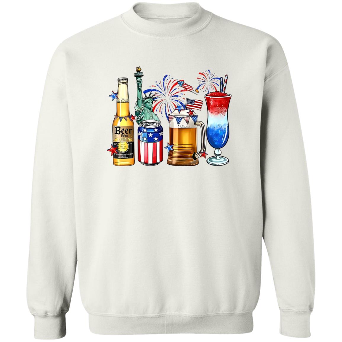 Happy 4th Of July Wine Glasses Shirt