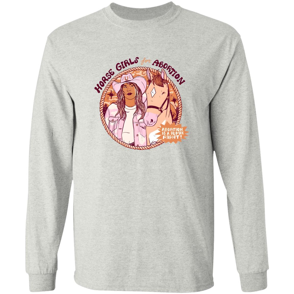 Horse Girls For Abortion Abortion Is A Human Right Shirt