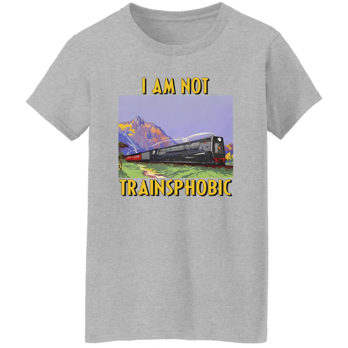 I Am Not Trainsphobic Shirt