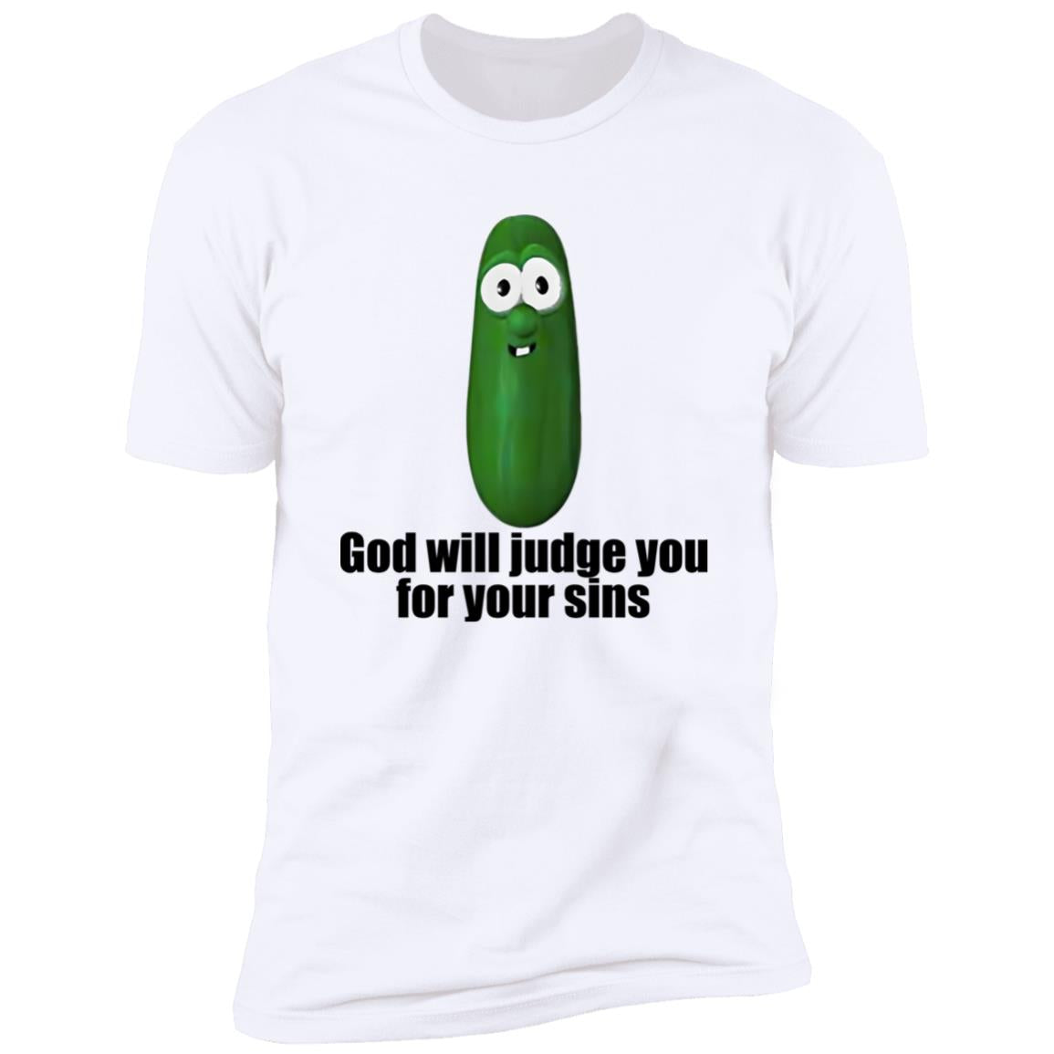 Pickle God Will Judge You For Your Sins Shirt - TeeDragons